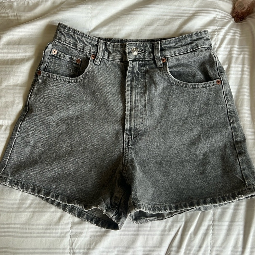 Zara black dad short